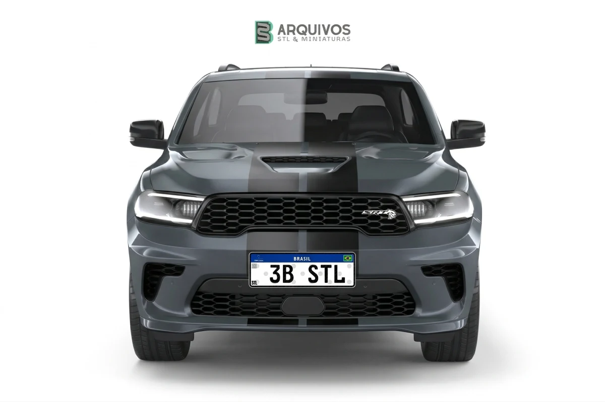 Modelo 3D STL - Dodge Durango SRT Hellcat 2021 — foto 3